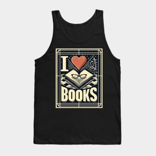 I love Books Tank Top